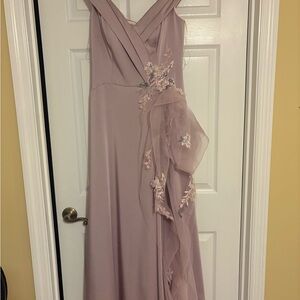 Chic Lavender Asymmetrical Alexander by Daymor Dress